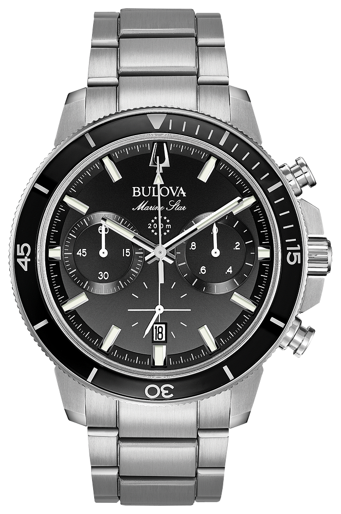 96B272 Marine Star Chronograph Men Watch